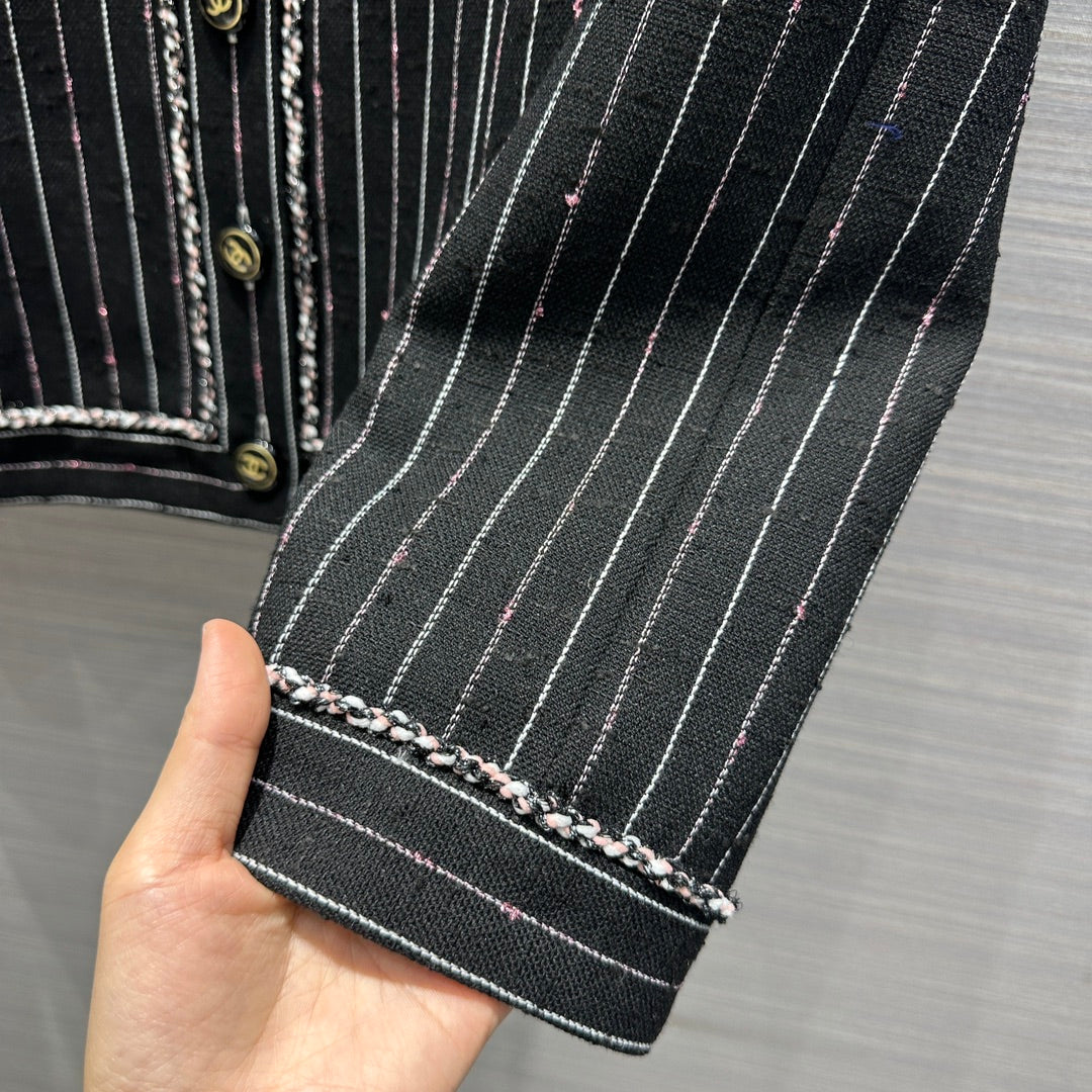 Chanel Camellia Silk Trimmed Jacket (On Sale)