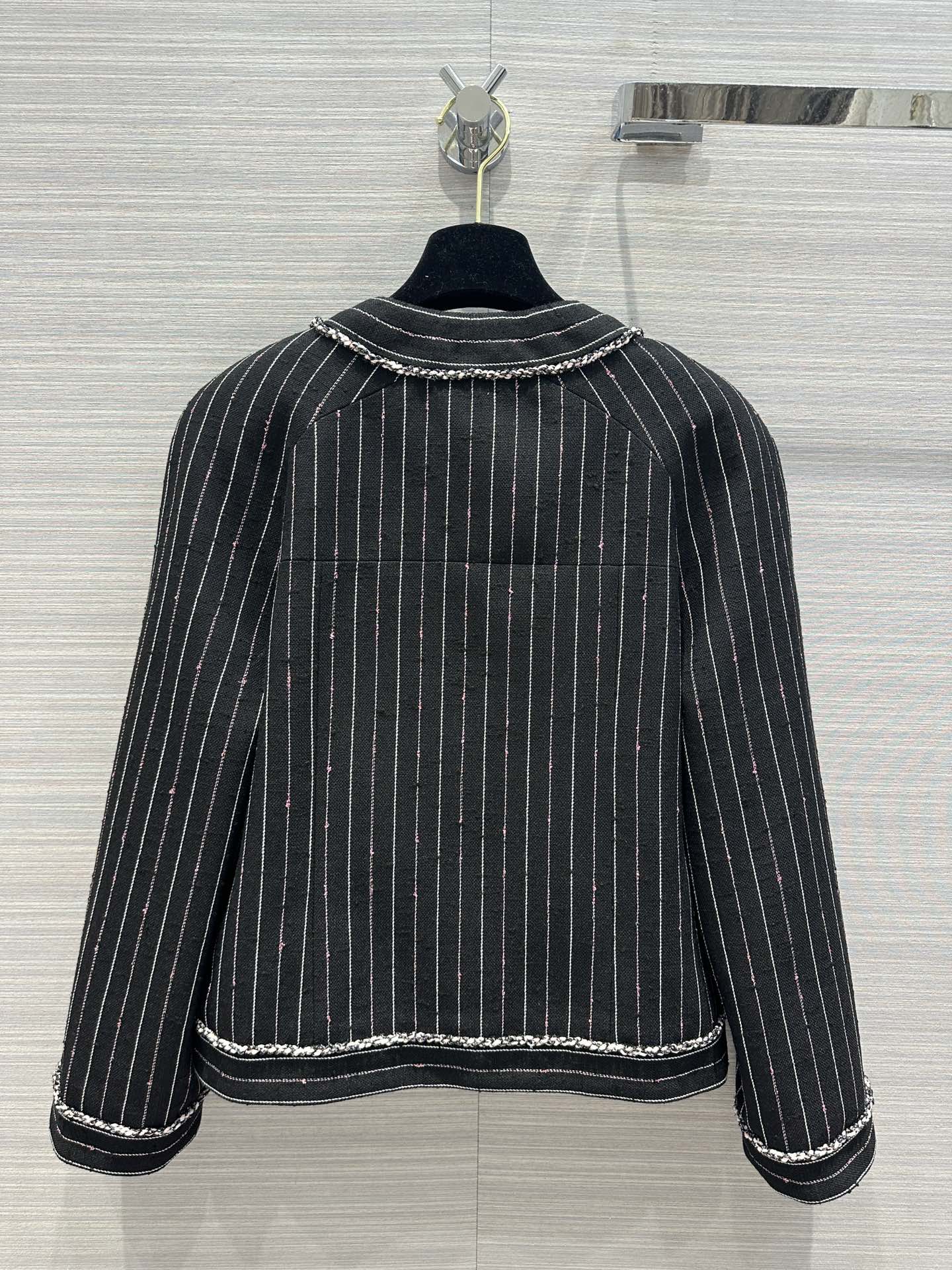 Chanel Camellia Silk Trimmed Jacket (On Sale)