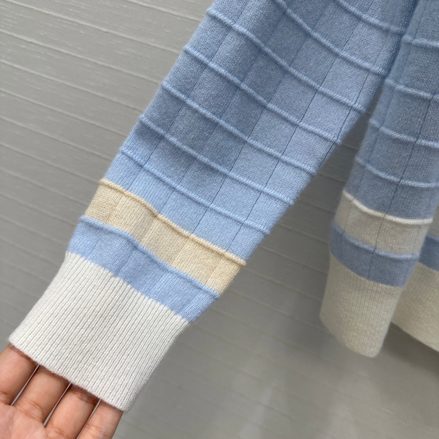 Hermès embroidered cashmere knit sweater (on sale)