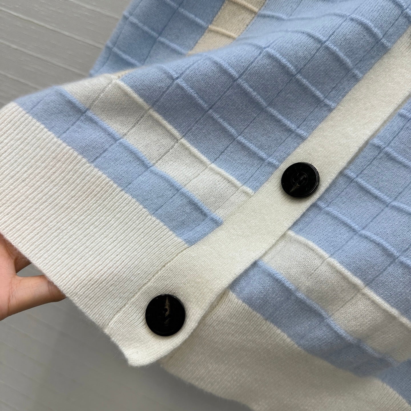 Hermès embroidered cashmere knit sweater (on sale)