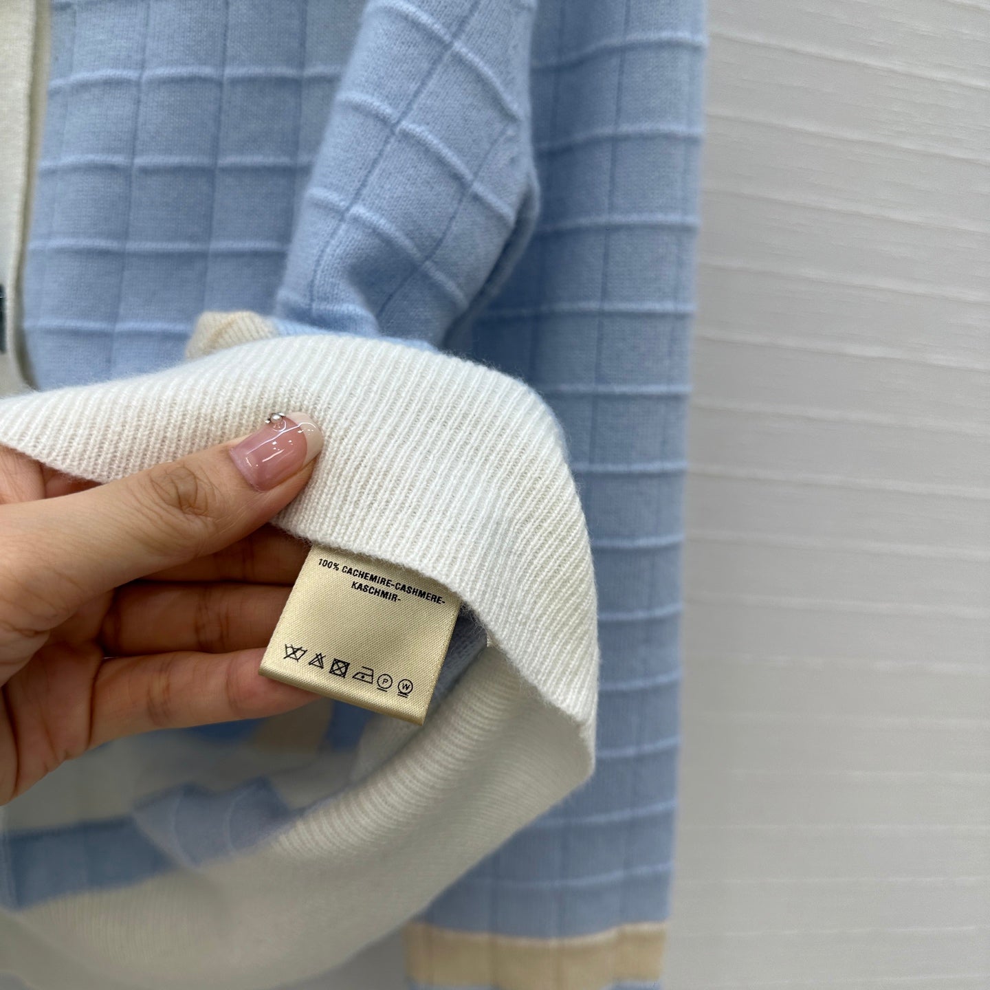 Hermès embroidered cashmere knit sweater (on sale)