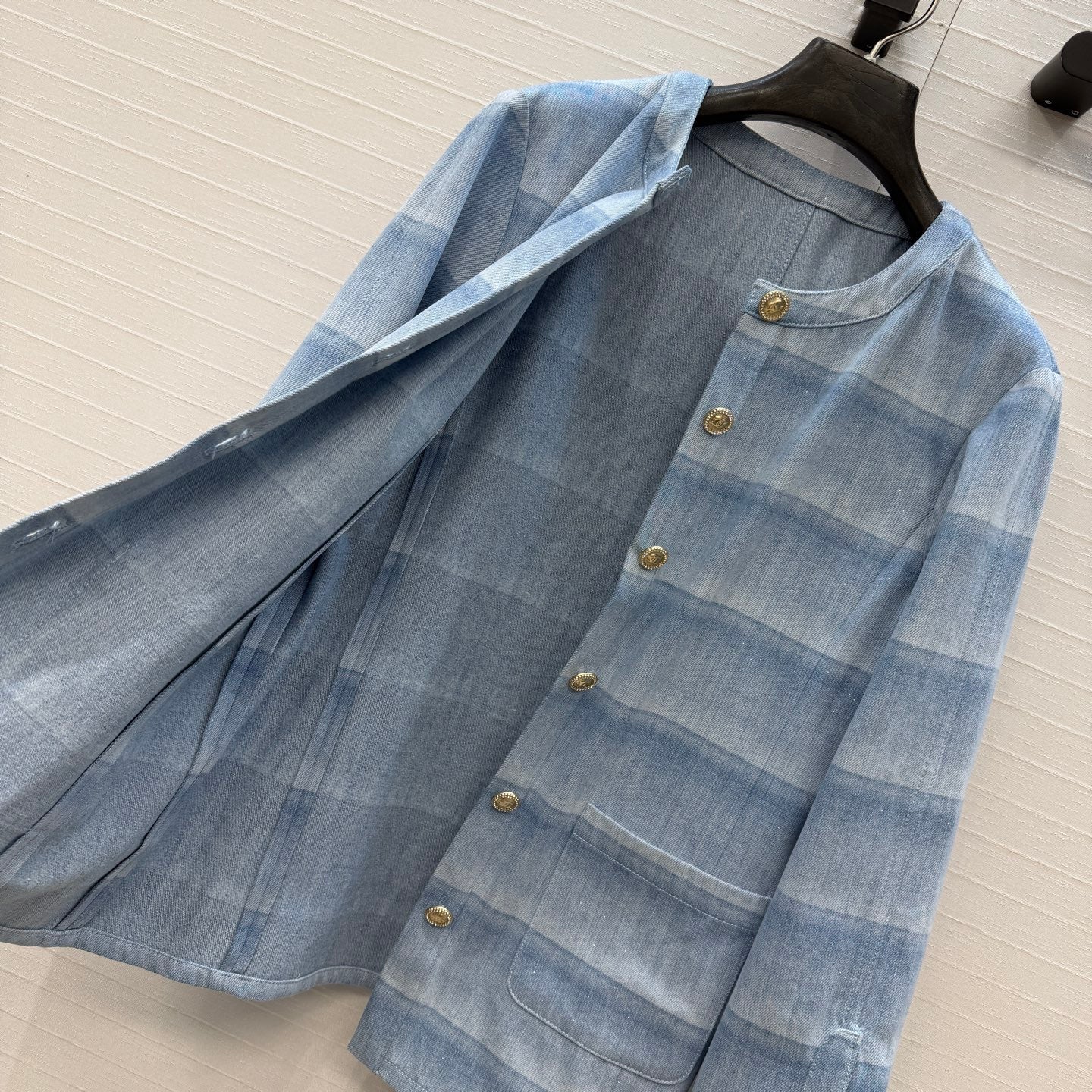 Chanel 26SS Resort Collection: Denim Jacket / High-Waisted Wide-Leg Trousers