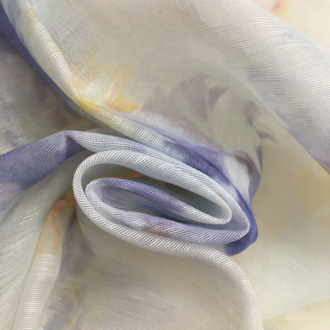 Floral-Print Lightweight Spaghetti-Strap Dress