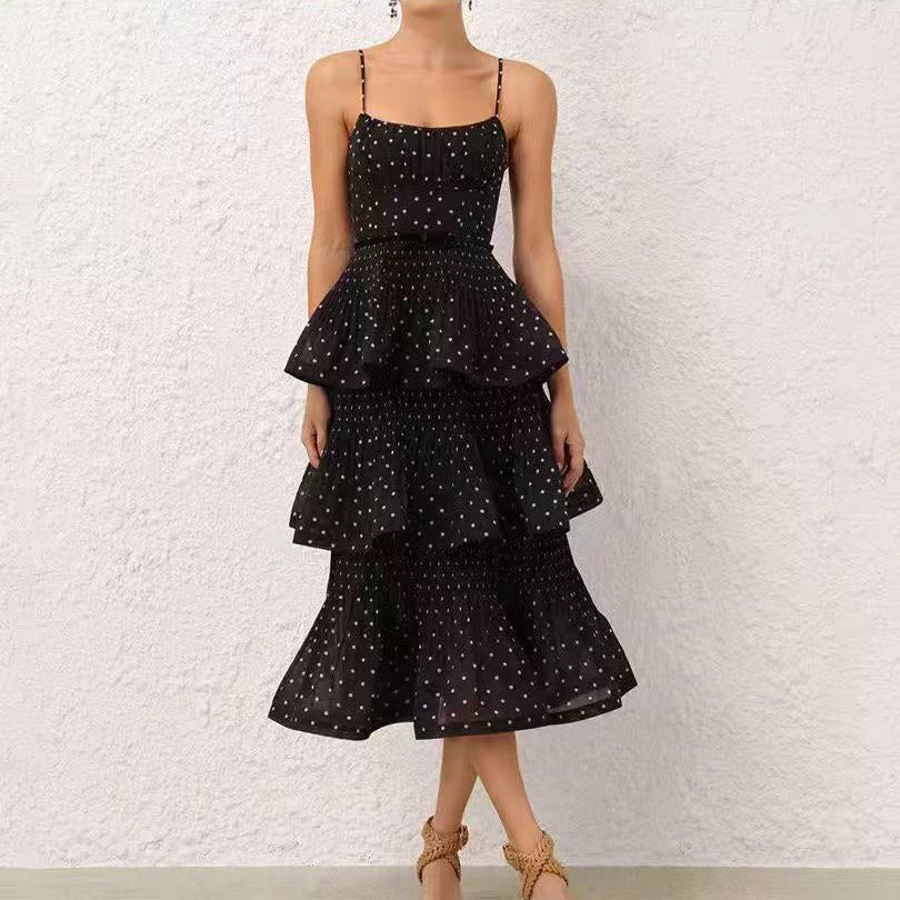 Waist-Cinching Dress with Rhinestone Bow Belt
