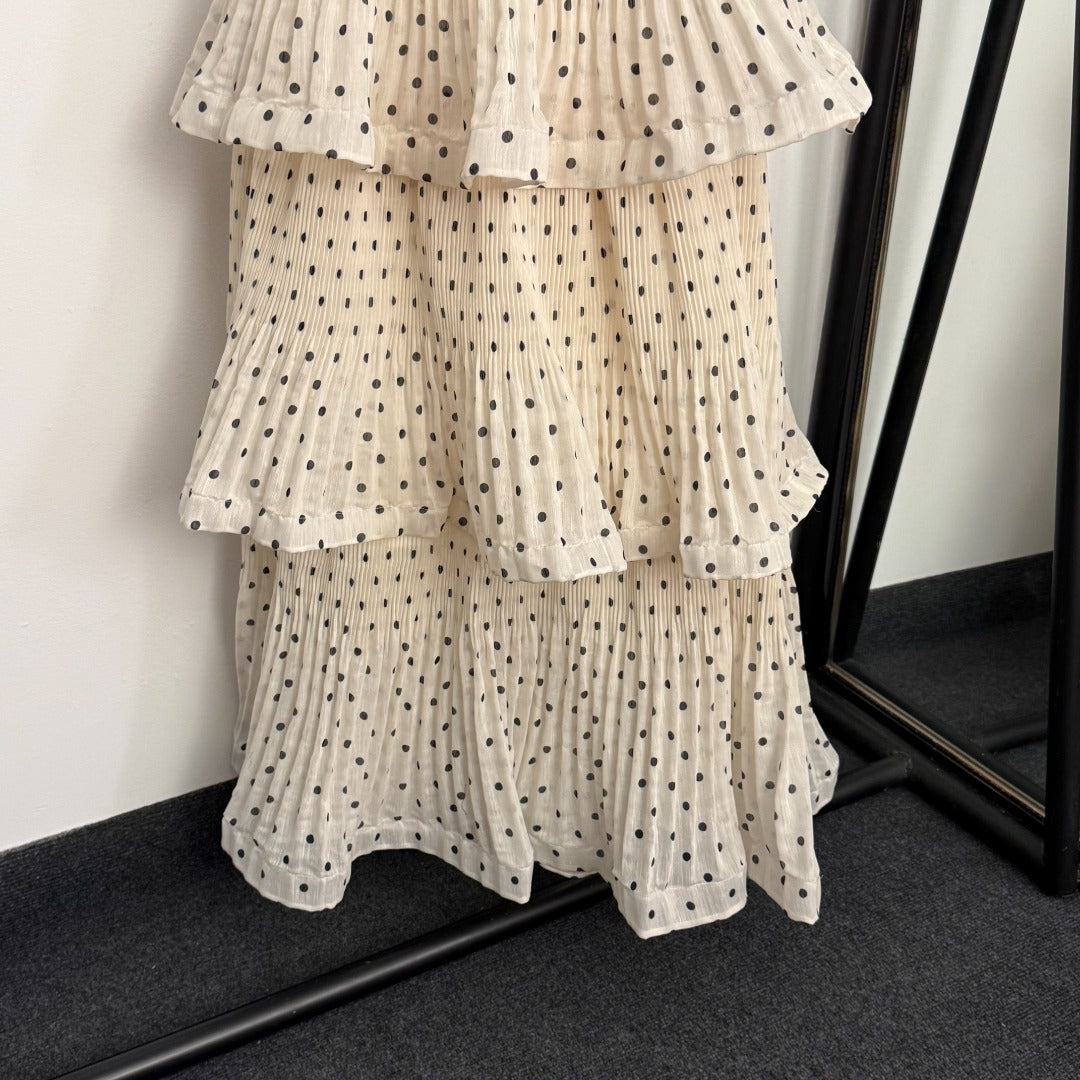 Waist-Cinching Dress with Rhinestone Bow Belt