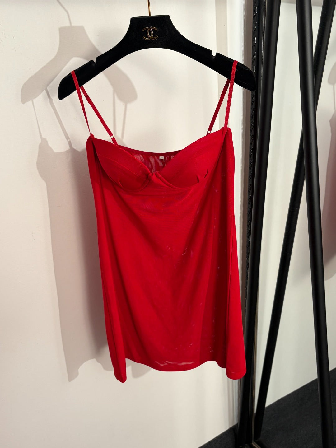 Flared-Sleeve Dress + Strapless Slip Dress