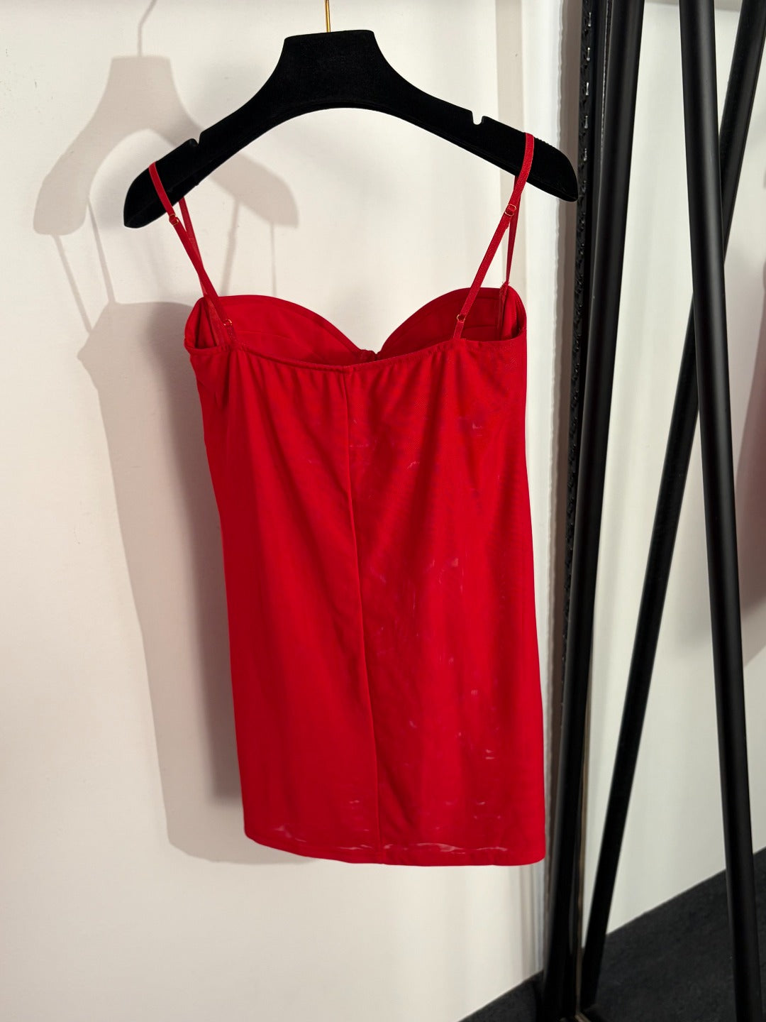 Flared-Sleeve Dress + Strapless Slip Dress