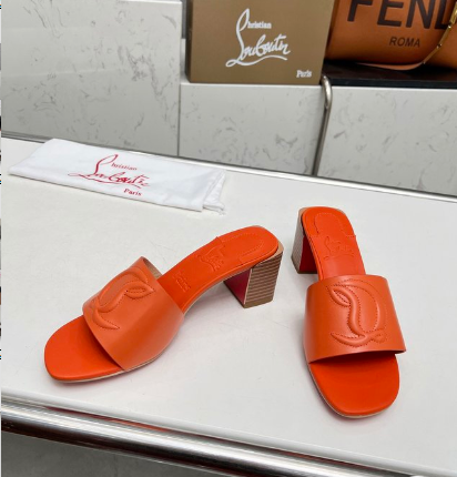 CL* 24 new 1:1 VIP high-heeled slippers