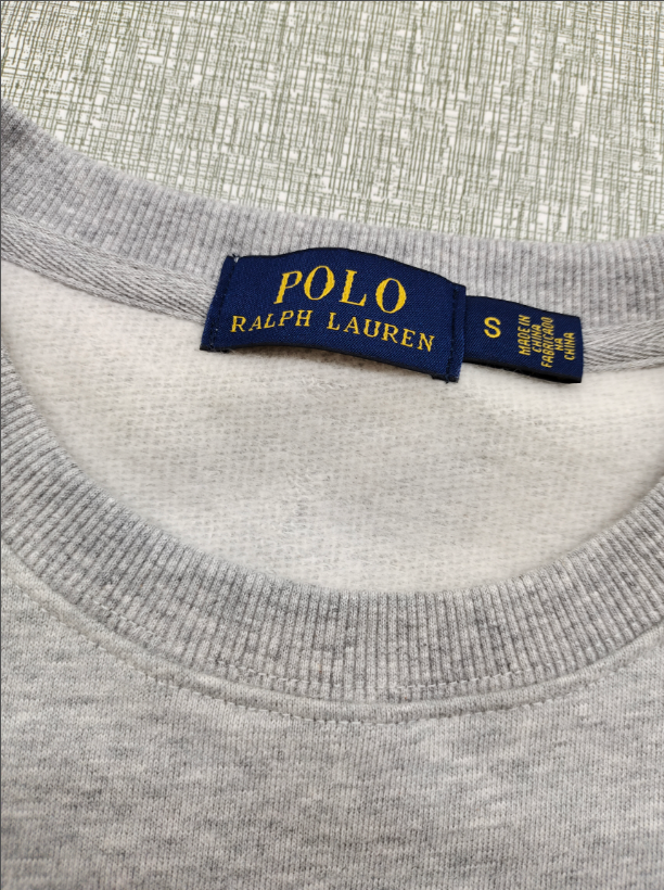 Ralph Laur* Bear Crewneck Sweatshirt(Velvet)