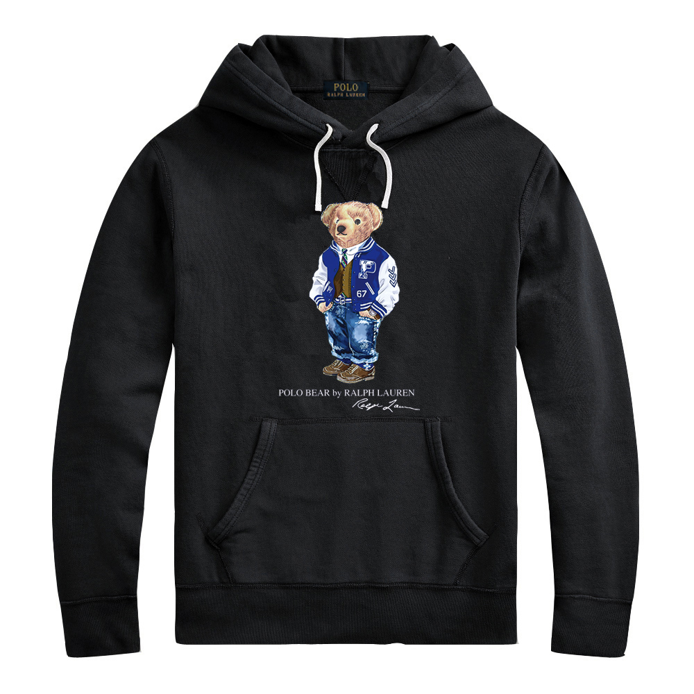 Ralph Laur* Bear Hoodie (Velvet)