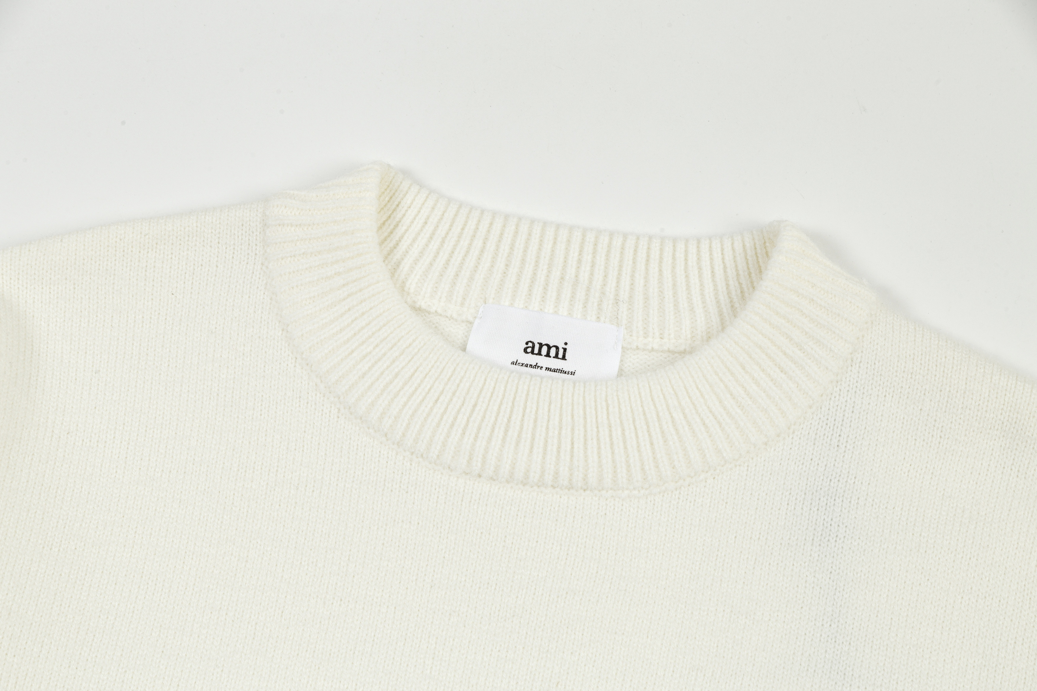 AM* Crew Neck Wool Sweater