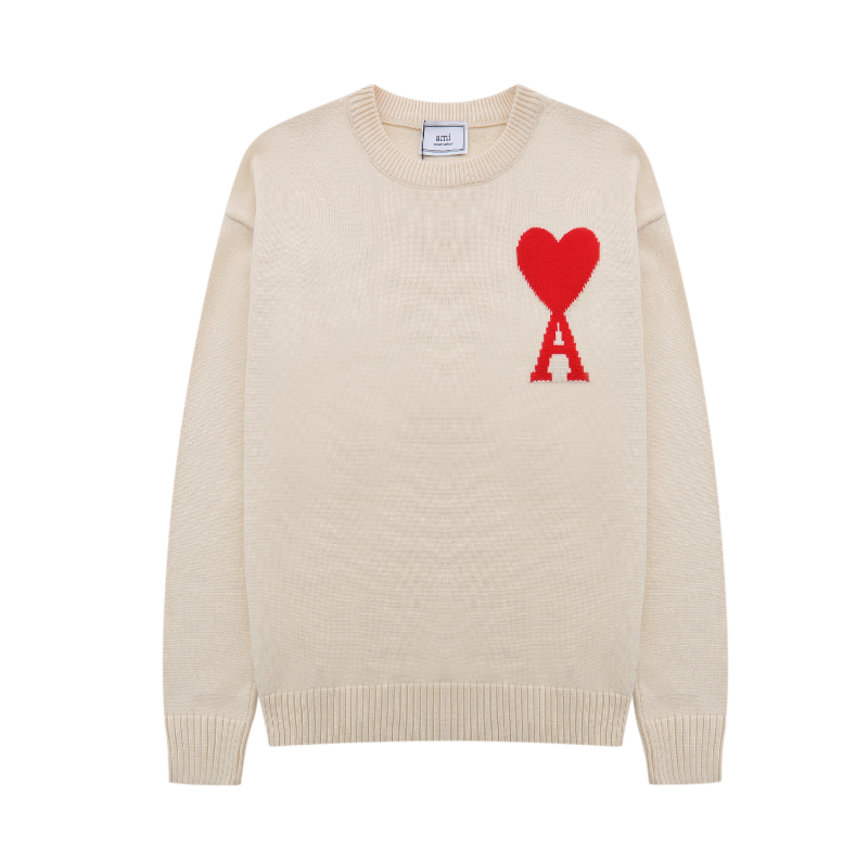 AM* Loose Crew Neck Sweater (20 Colors)