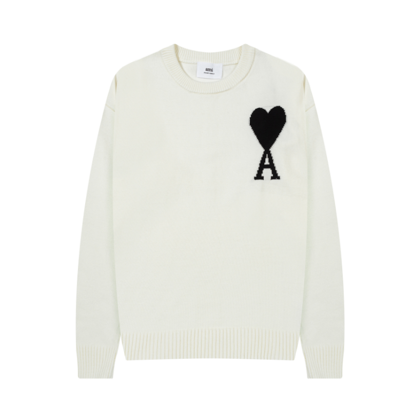 AM* Loose Crew Neck Sweater (20 Colors)