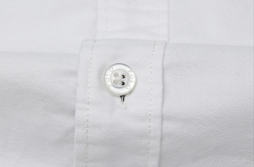 POLO cotton short-sleeved shirt with colorful embroidery