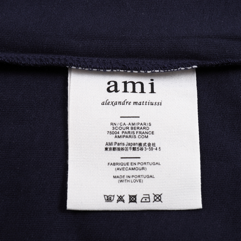 AM* 25SS Cotton Embroidered T-shirt