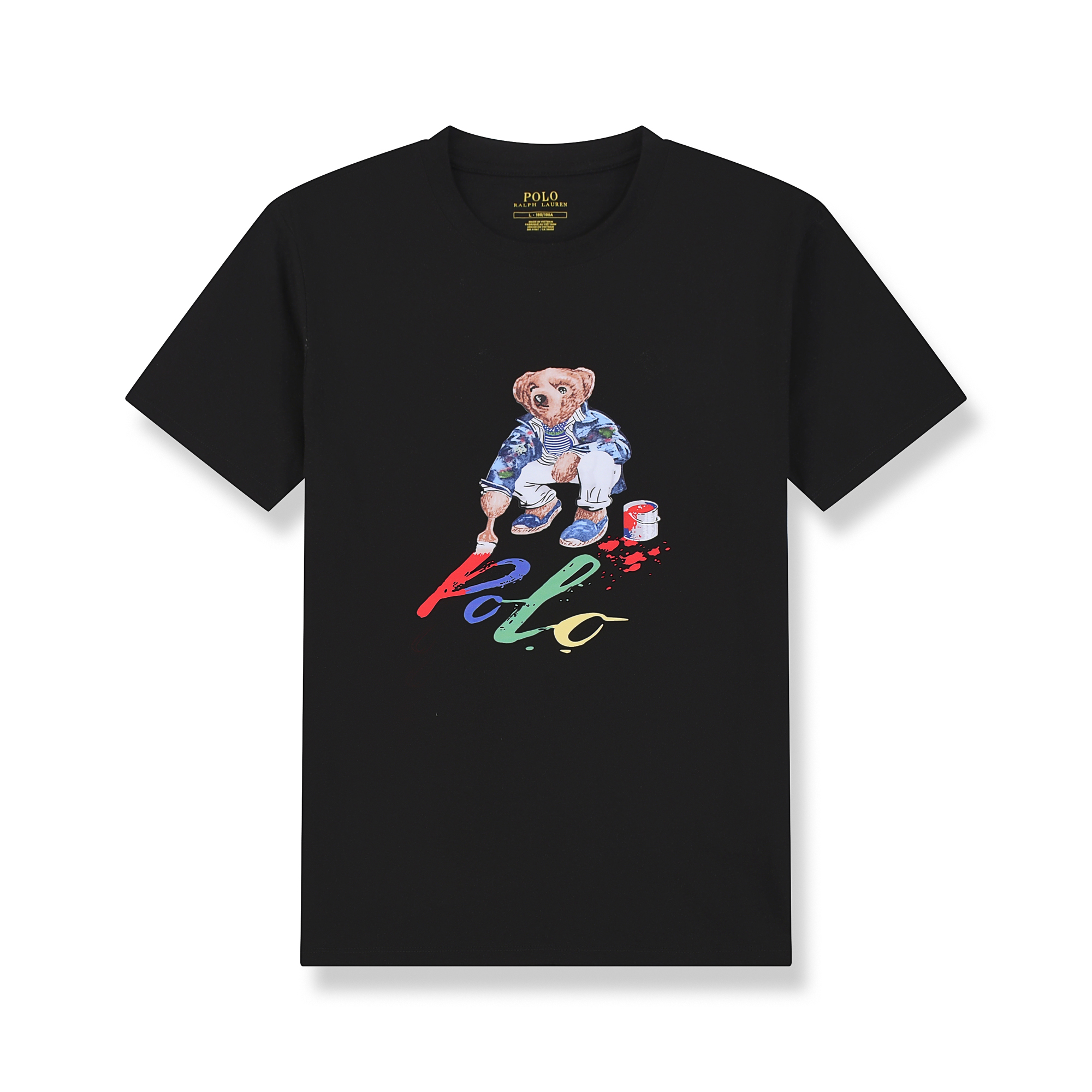 Ralph Laur* Bear Print T-Shirt