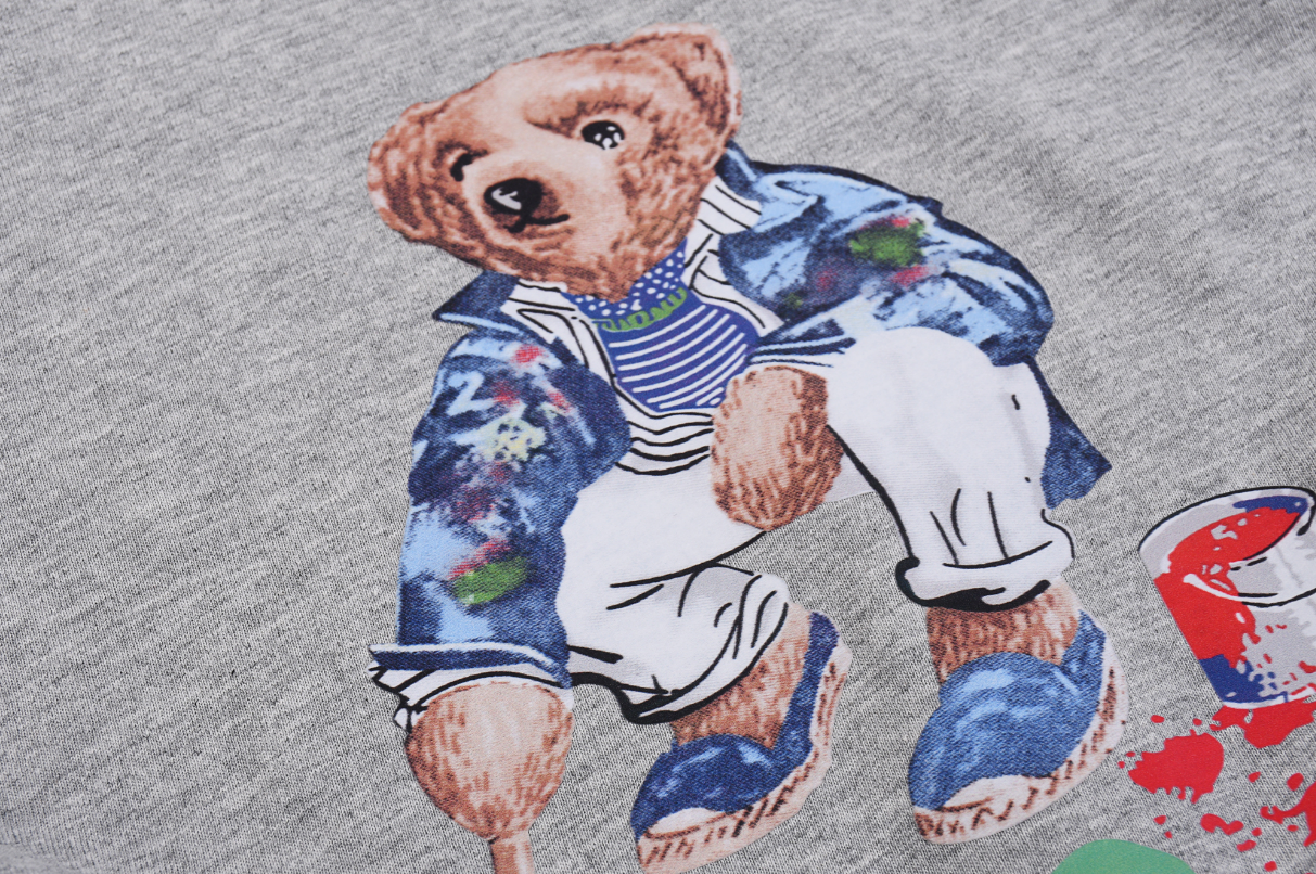 Ralph Laur* Bear Print T-Shirt