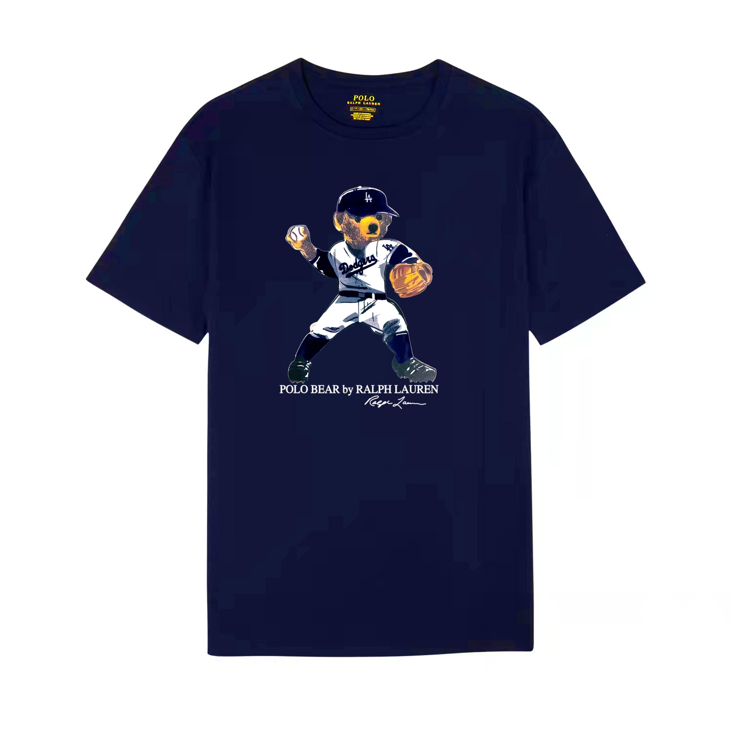 Ralph Laur* Bear Print T-Shirt