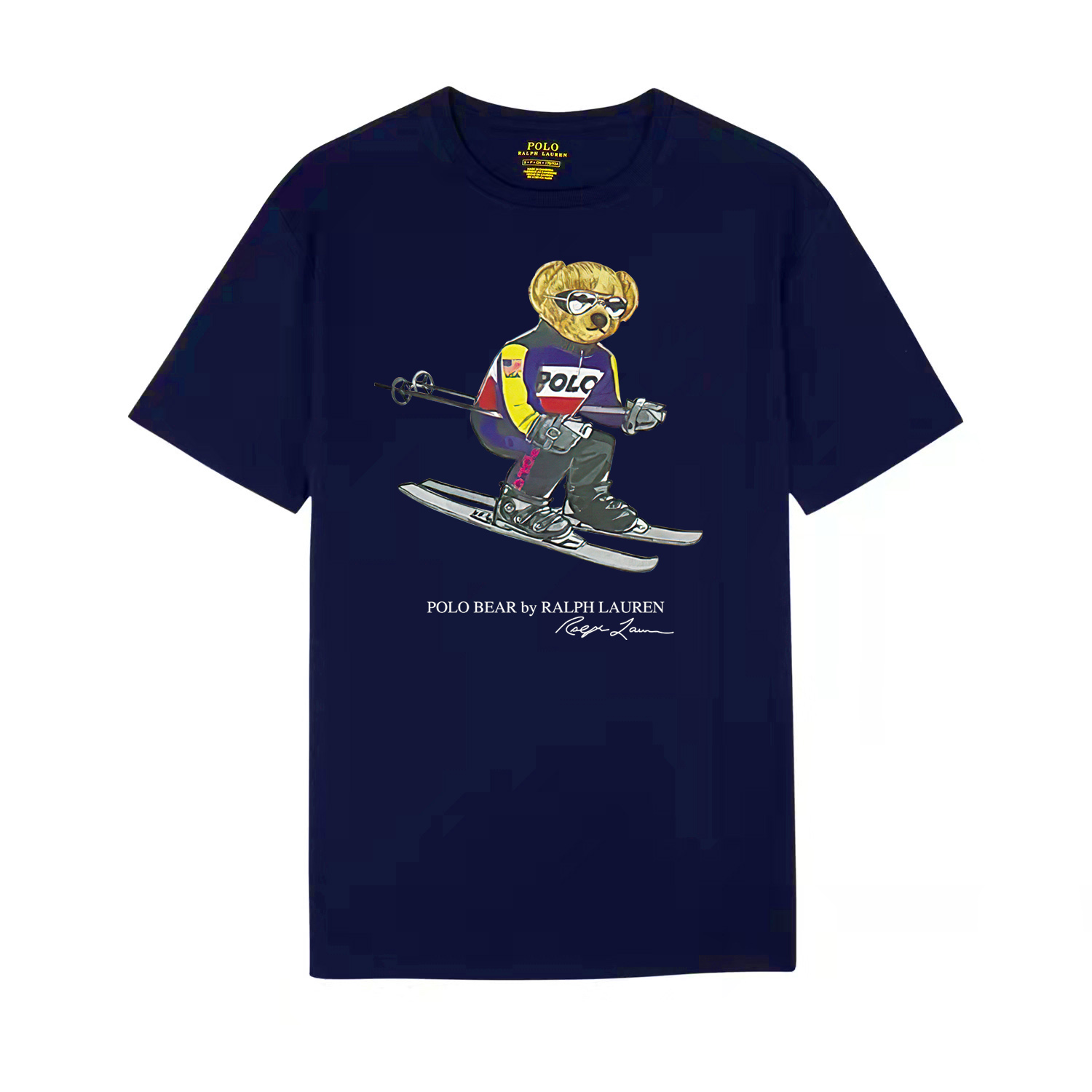 Ralph Laur* Bear Print T-Shirt