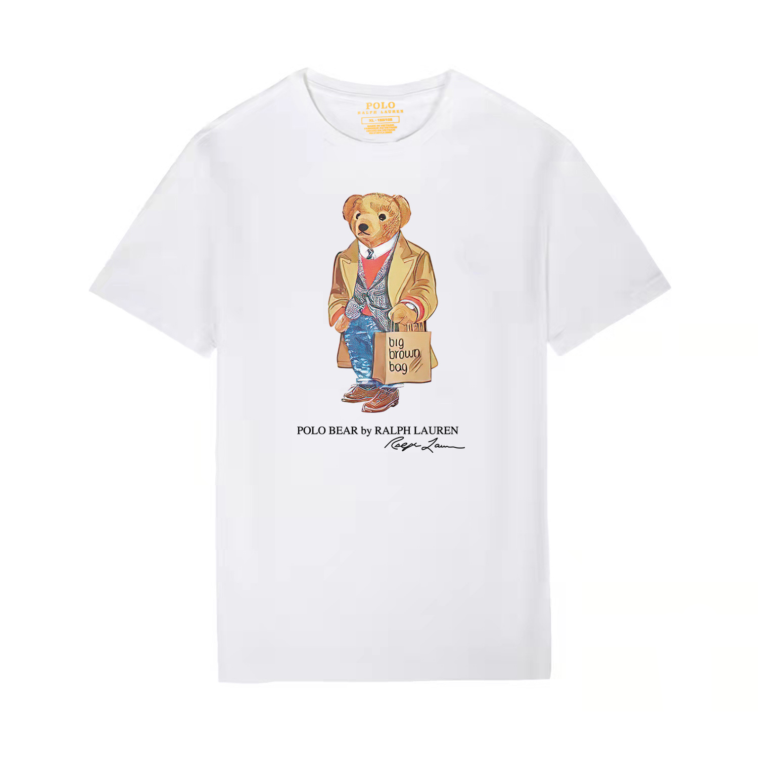Ralph Laur* Bear Print T-Shirt