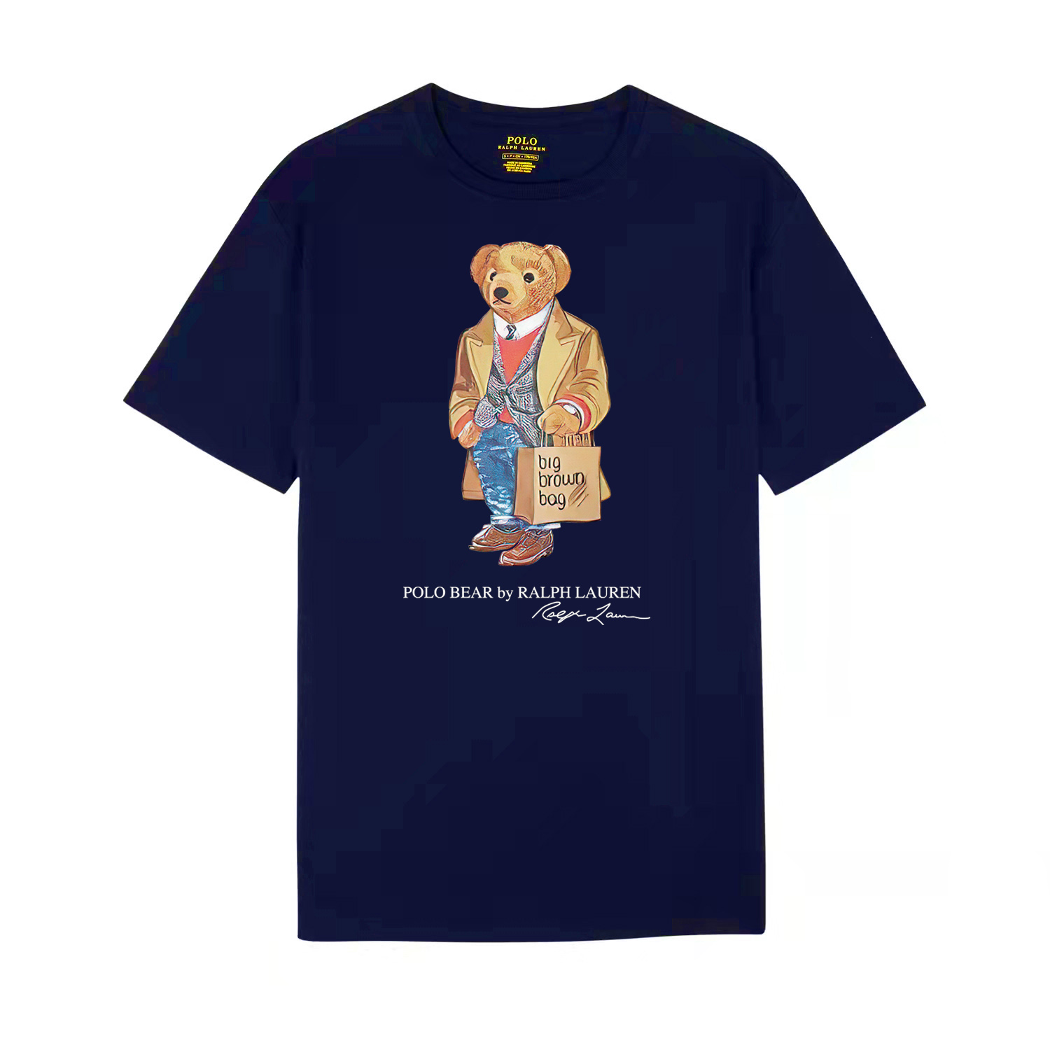 Ralph Laur* Bear Print T-Shirt