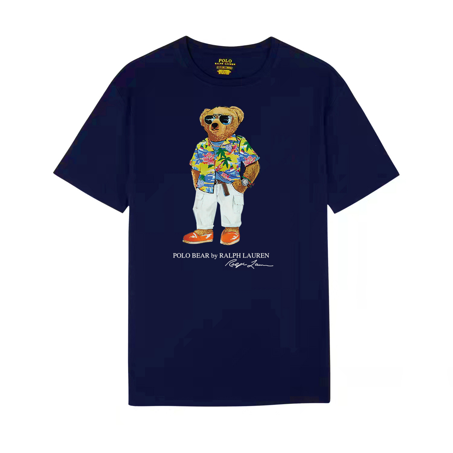 Ralph Laur* Bear Print T-Shirt
