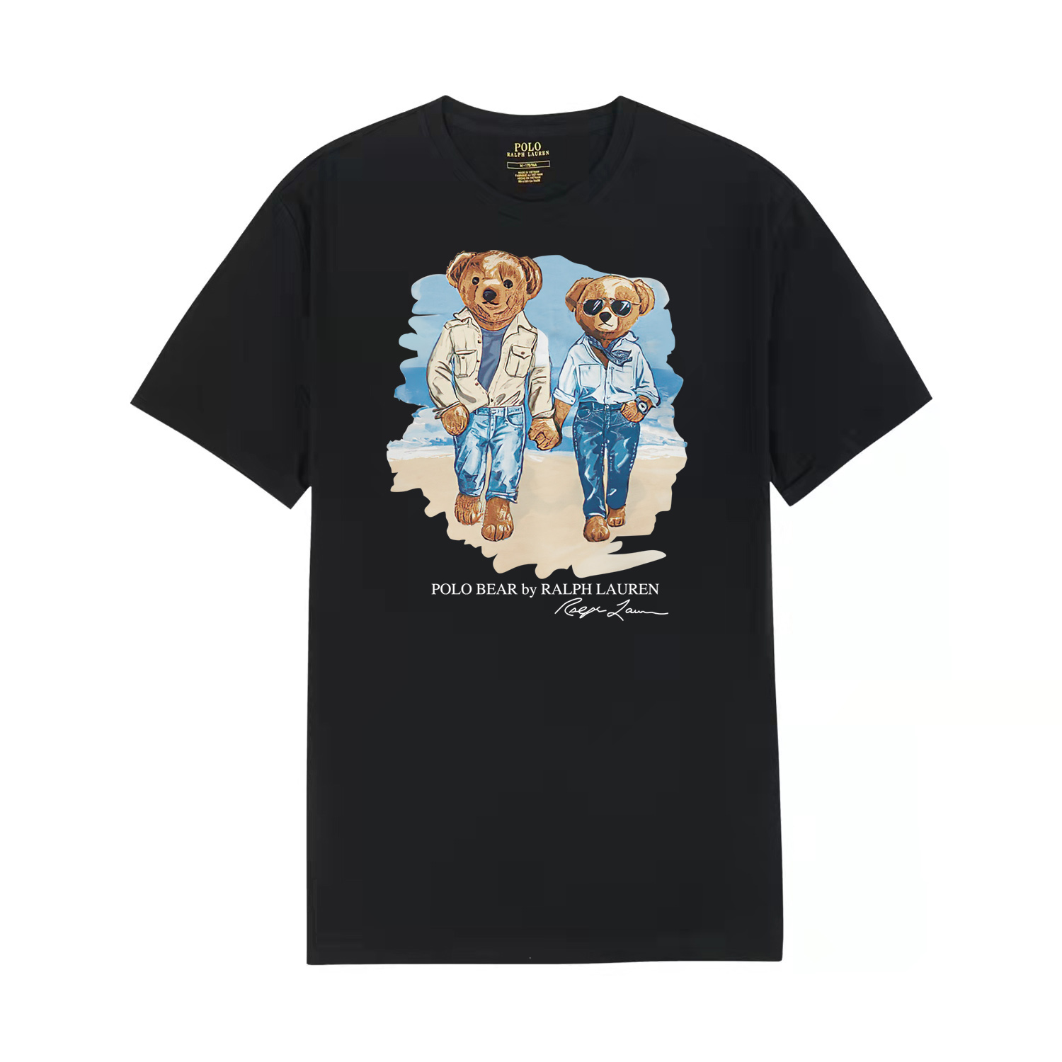 Ralph Laur* Bear Print T-Shirt