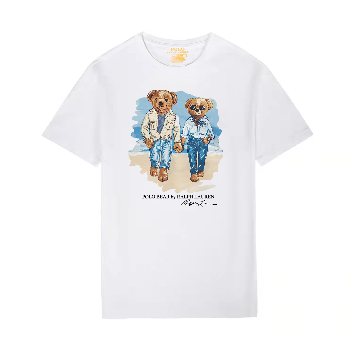 Ralph Laur* Bear Print T-Shirt