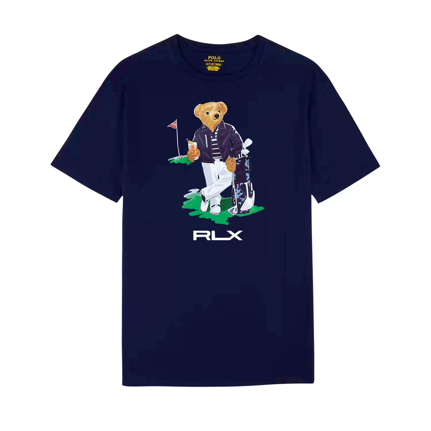 Ralph Laur* Bear Print T-Shirt