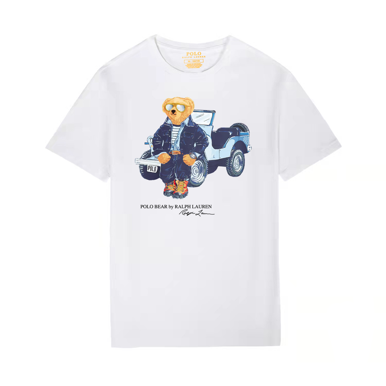 Ralph Laur* Bear Print T-Shirt