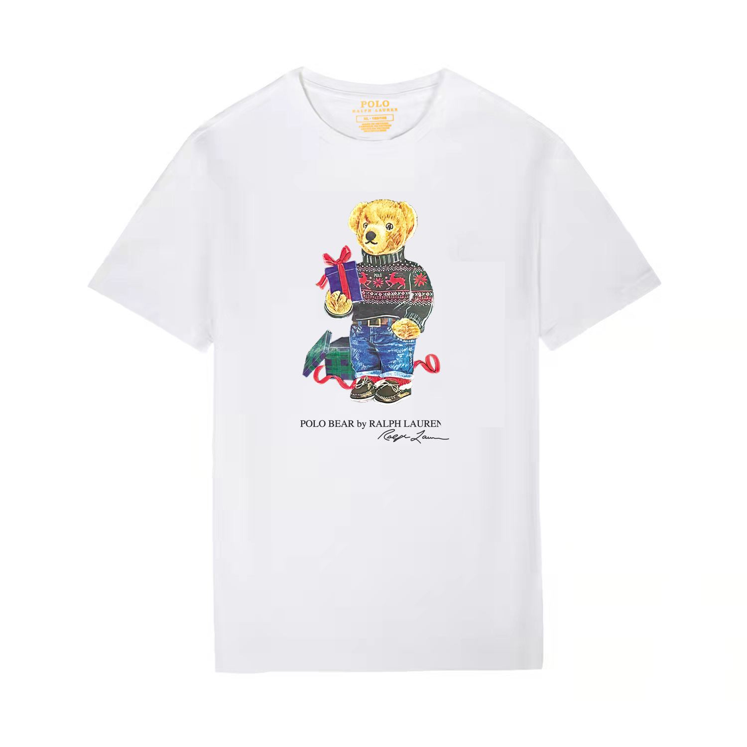 Ralph Laur* Bear Print T-Shirt