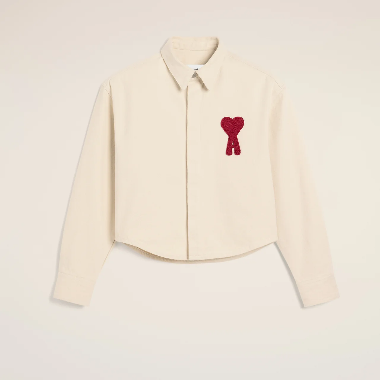 AMI* Washed Denim Shirt