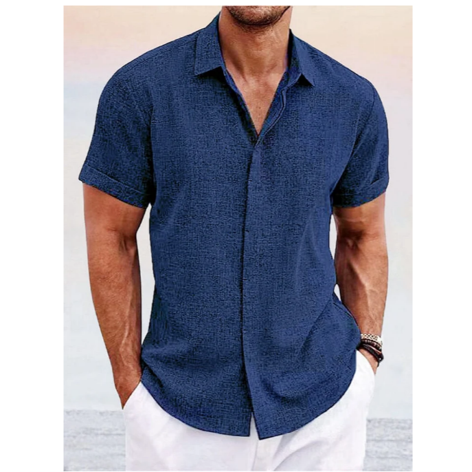 Casual Cotton Linen Shirt