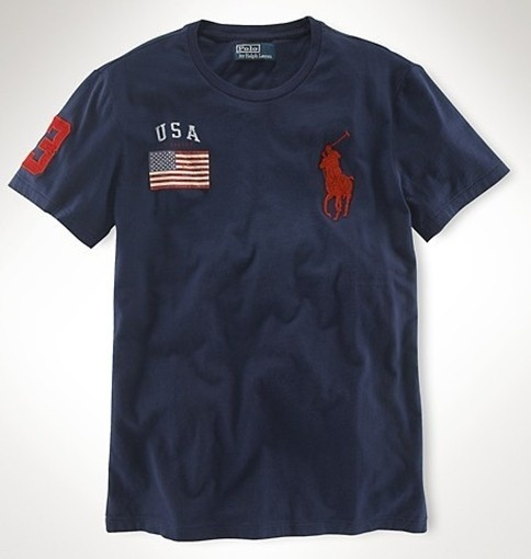 POLO American flag T-shirt