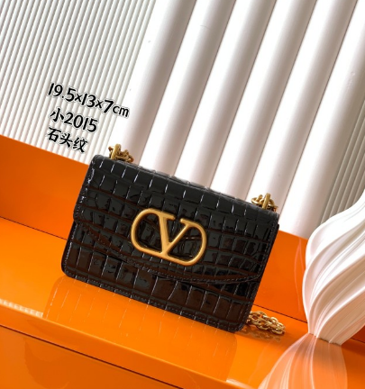 Valent* 25SS stone pattern handbag
