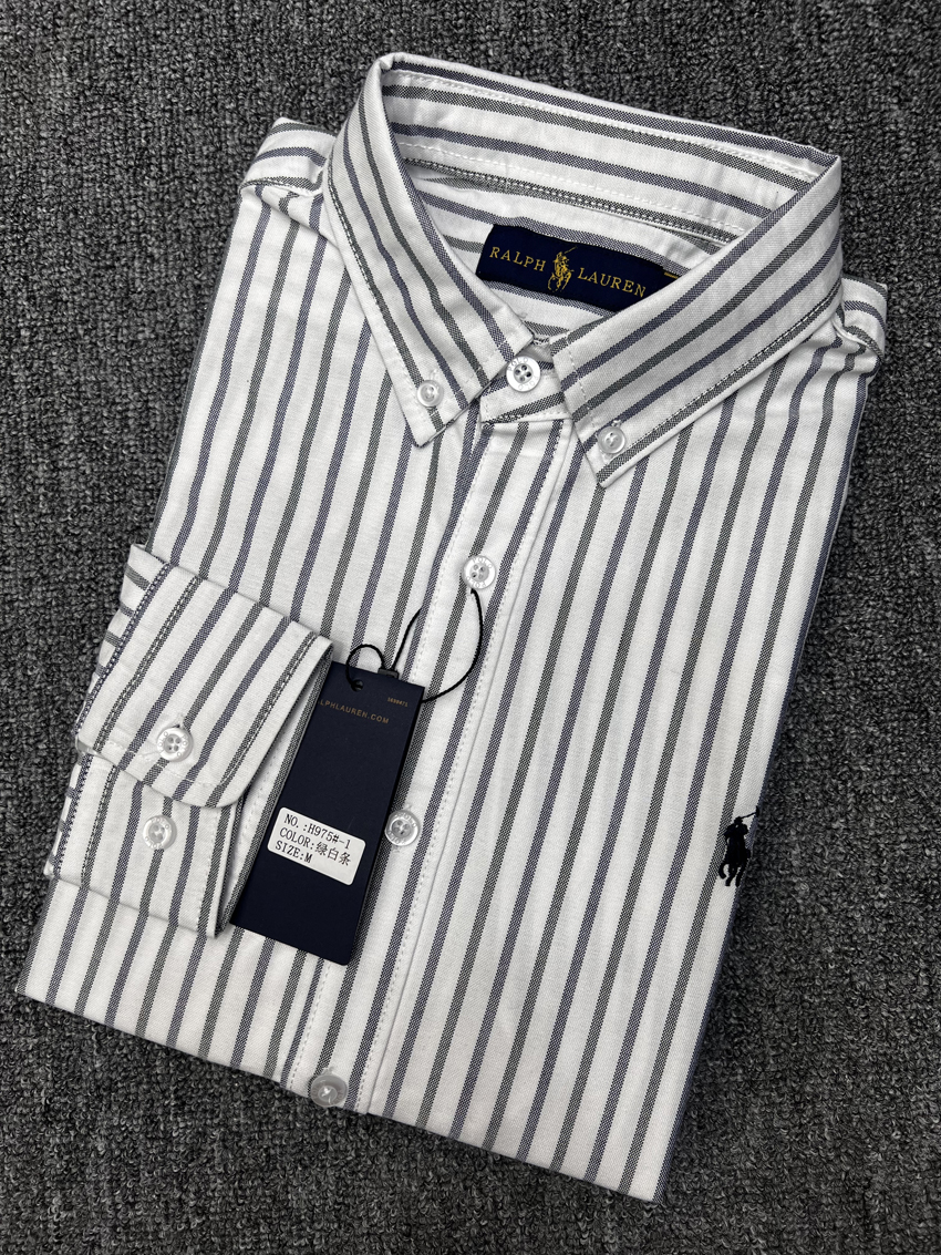 POLO Cotton Oxford Long Sleeve Shirt