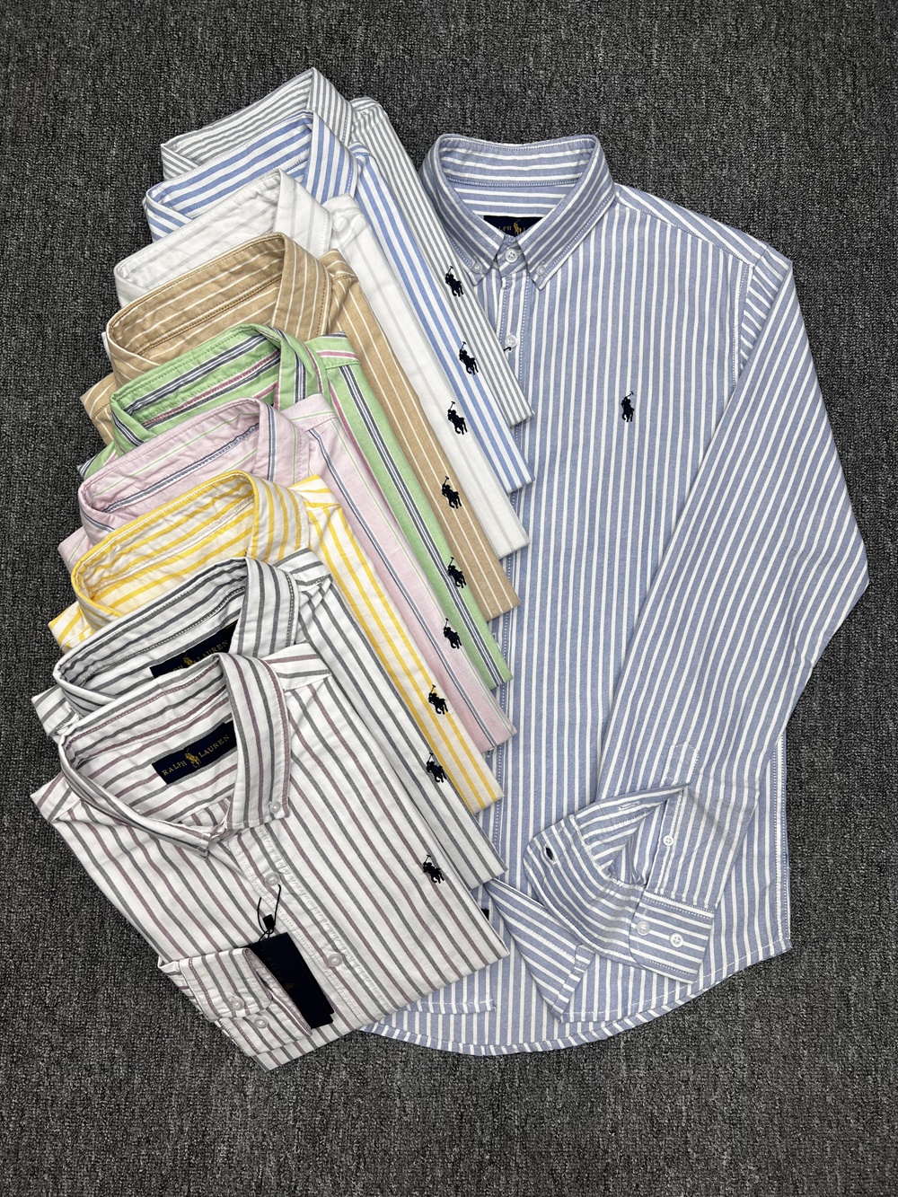 POLO Cotton Oxford Long Sleeve Shirt