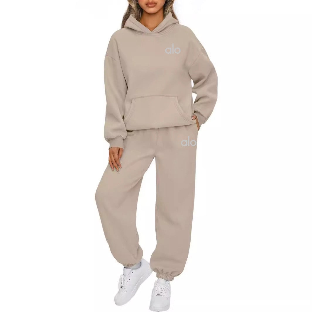 Women's Hooded Sweatshirt Set