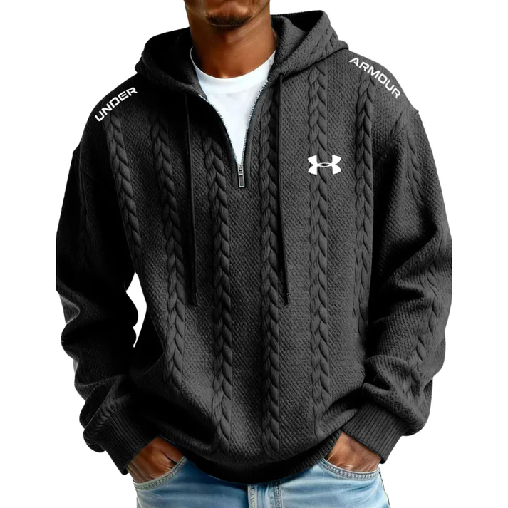 Modern Knit Comfort Hoodie