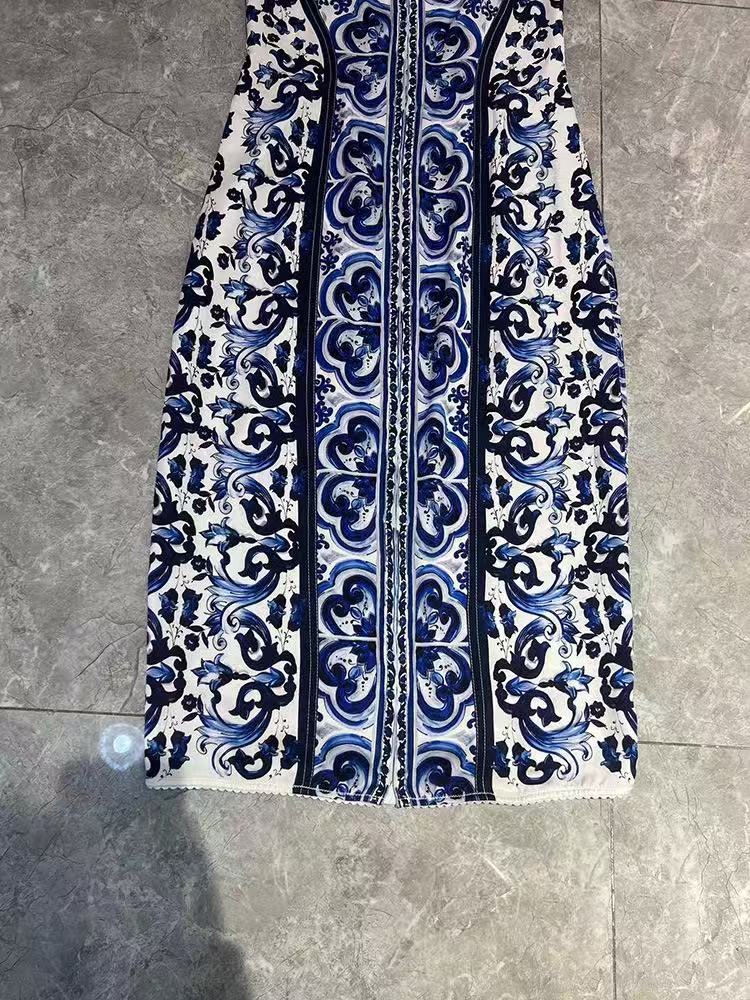Strapless camisole dress