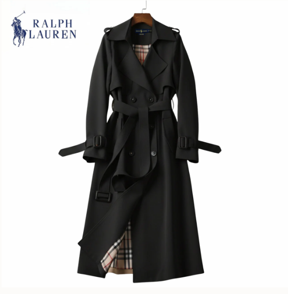 New British-style knee-length coat for 2025