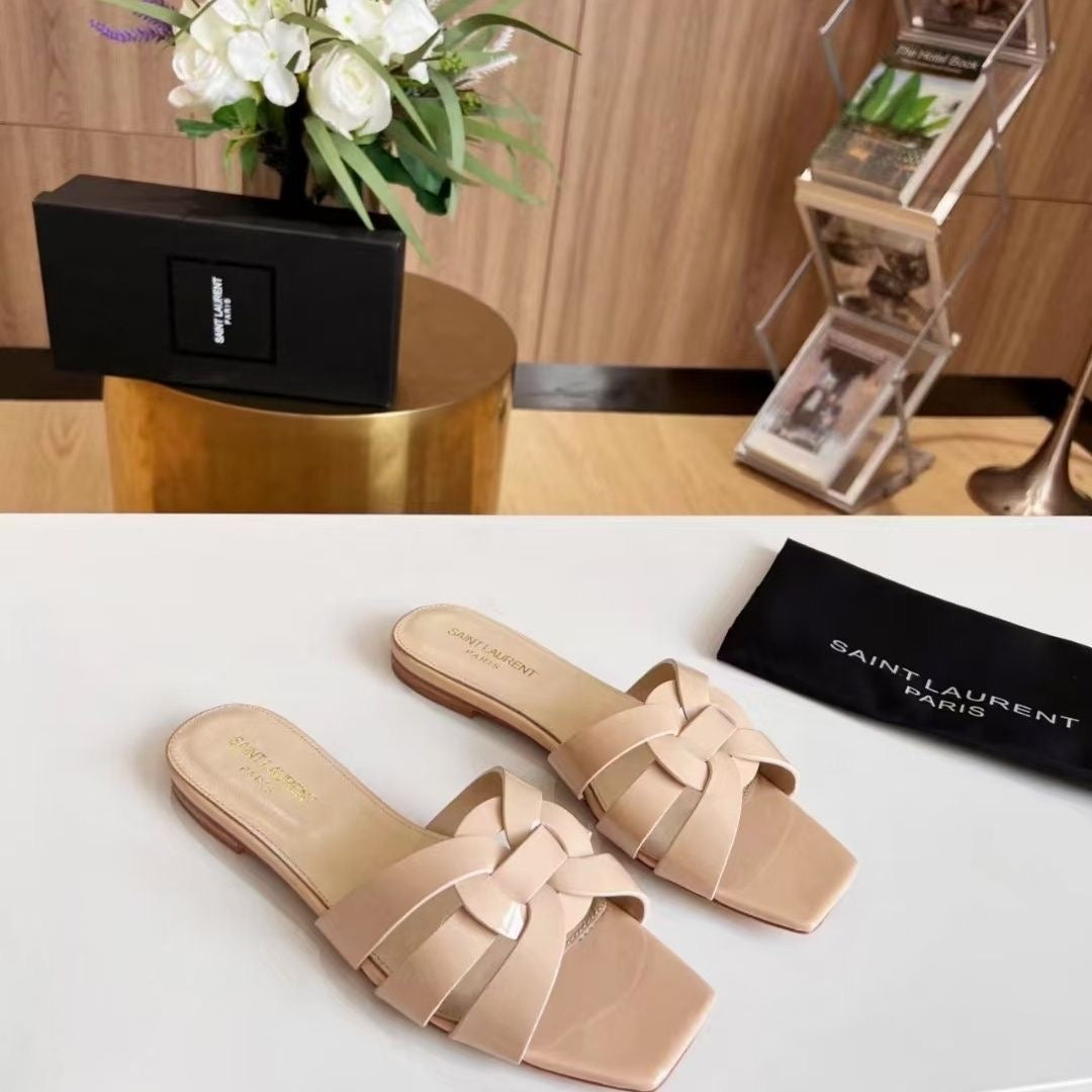 YS* new flat slippers