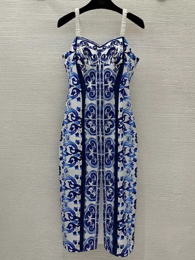 Strapless camisole dress