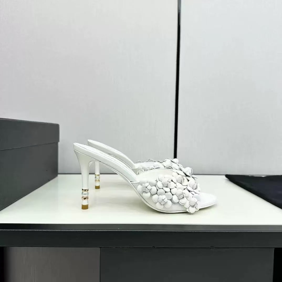 Early Autumn Flower Slippers Chanel VIP1:1