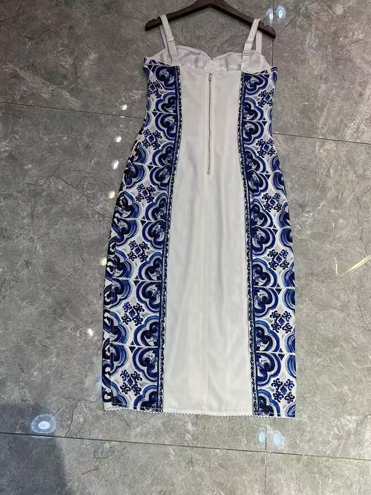 Strapless camisole dress