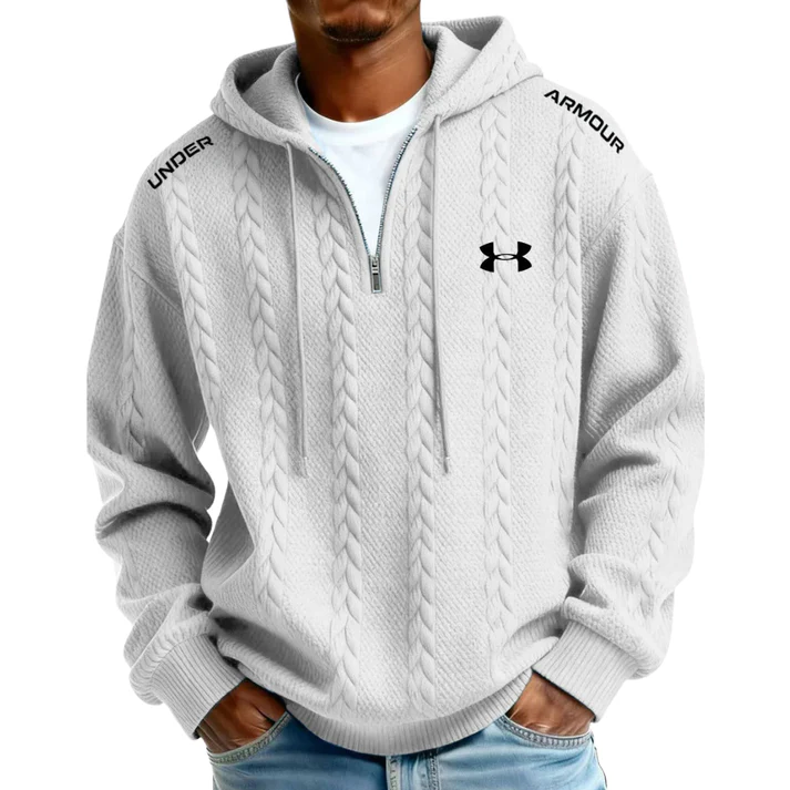 Modern Knit Comfort Hoodie