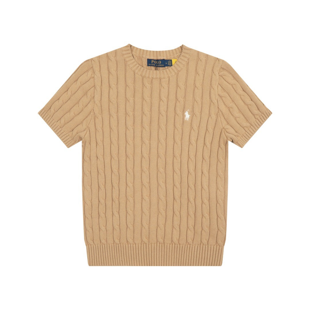 Ralph Laur* wool short-sleeved sweater (12 colors)