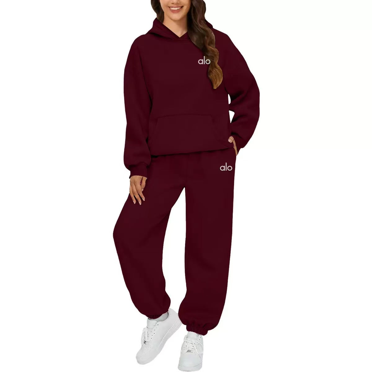 Women's Hooded Sweatshirt Set