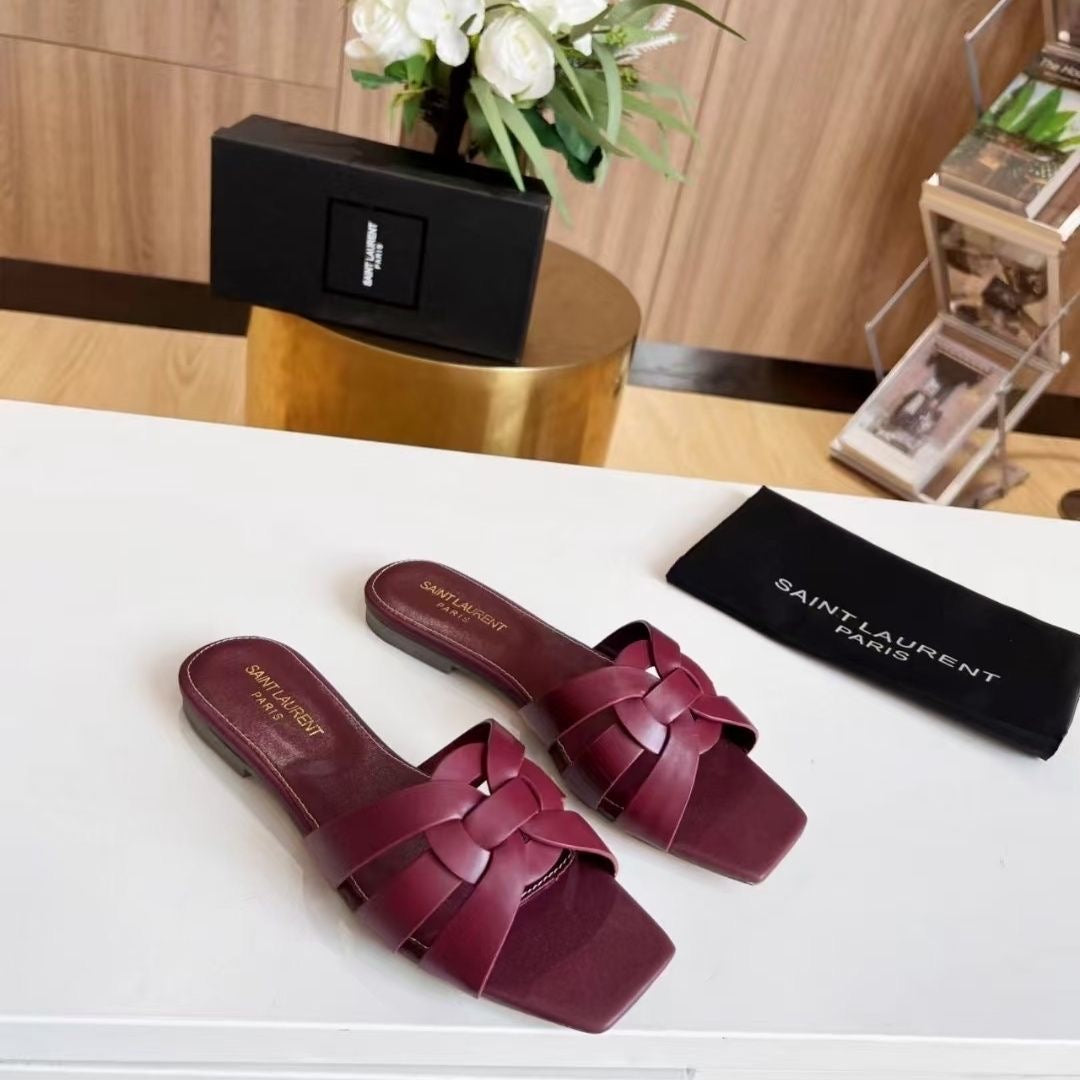 YS* new flat slippers