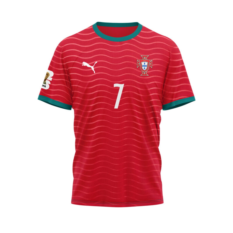 Cristiano Ronaldo | Premium 2026 World Cup 3D Shirt